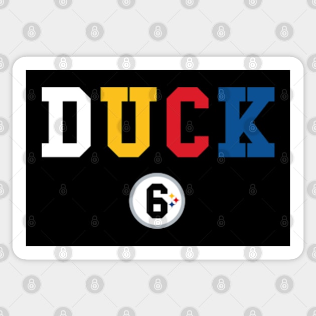 Duck 6 Sticker by deadright